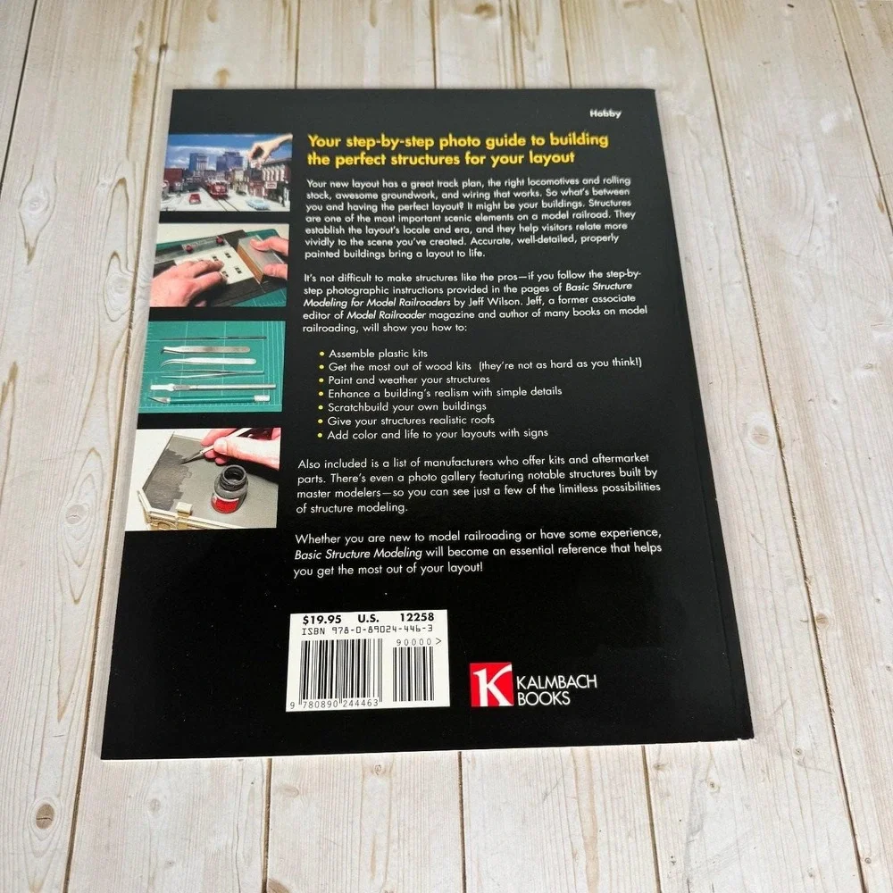 Basic Structure Modeling Jeff Wilson 2005 Photo Guide Model Railroader Kalmbach